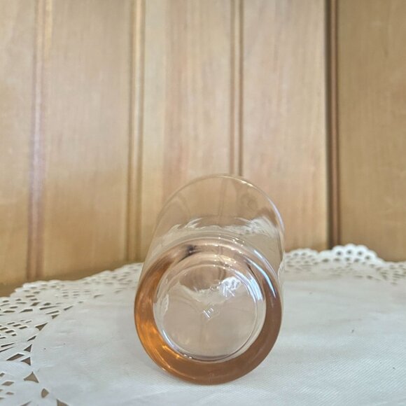 Vintage Swanky Swigs Juice Glasses Mismatched Set of 4 Pink Blue Floral Retro - Picture 7 of 9